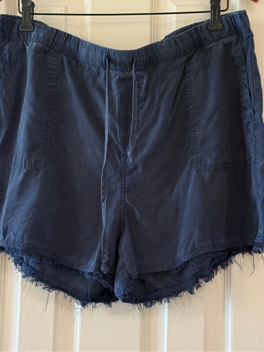 Republic Navy Blue Shorts - US Size XL Frayed Hem